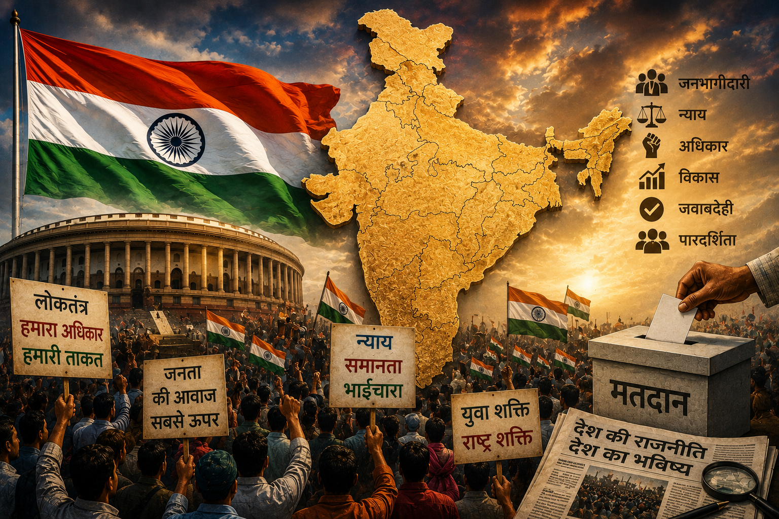 ఓటు హక్కు పరిరక్షణ కోసం ఇండియా కూటమి పోరు: ఎన్నికల సంఘంపై ప్రతిపక్షాల ఆగ్రహం